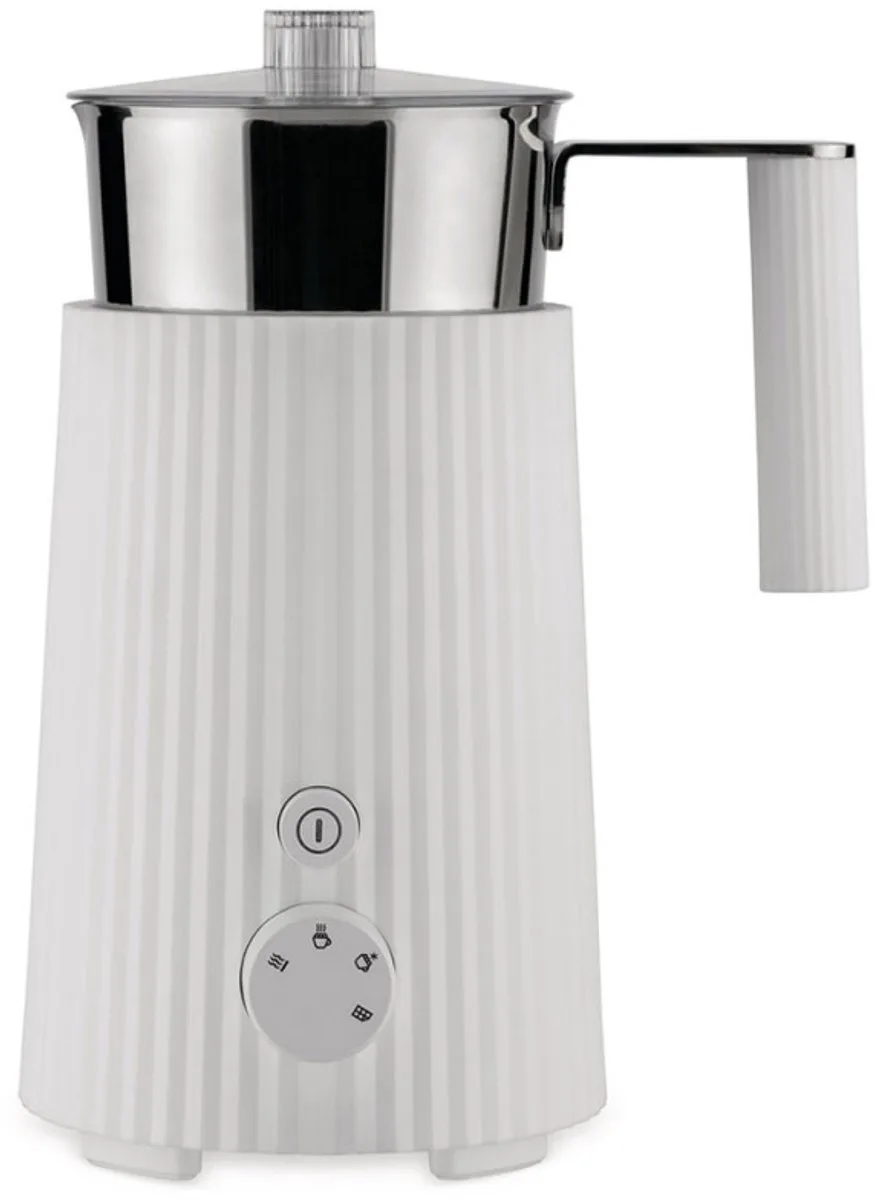 Mousseur à lait Alessi Plisse White de Alessi en Blanc – photo produit