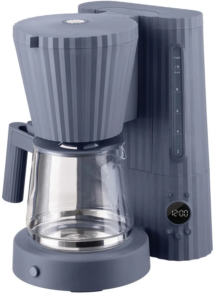 Plissé Koffiezetapparaat de Alessi en Gris – photo produit