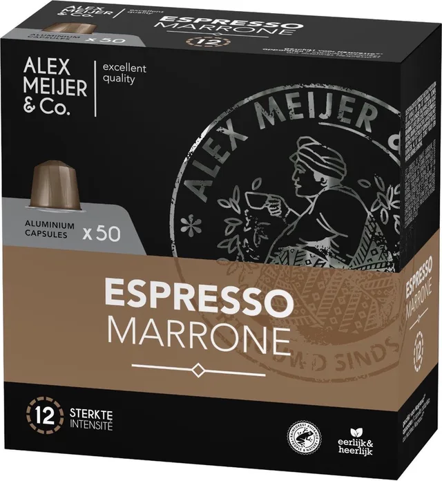 Espresso Marrone 50 capsules