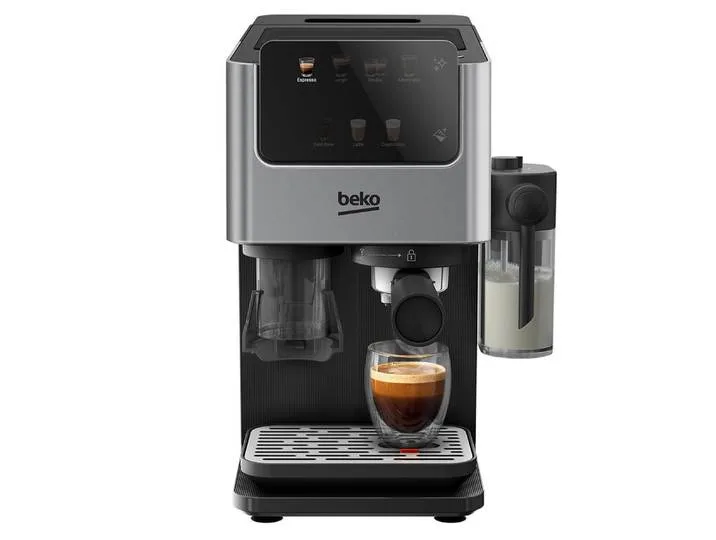 Kaffeevollautomat CED 7524 X, 20 Bar Pumpendruck, BrewSense™ Technologie de Beko – photo produit