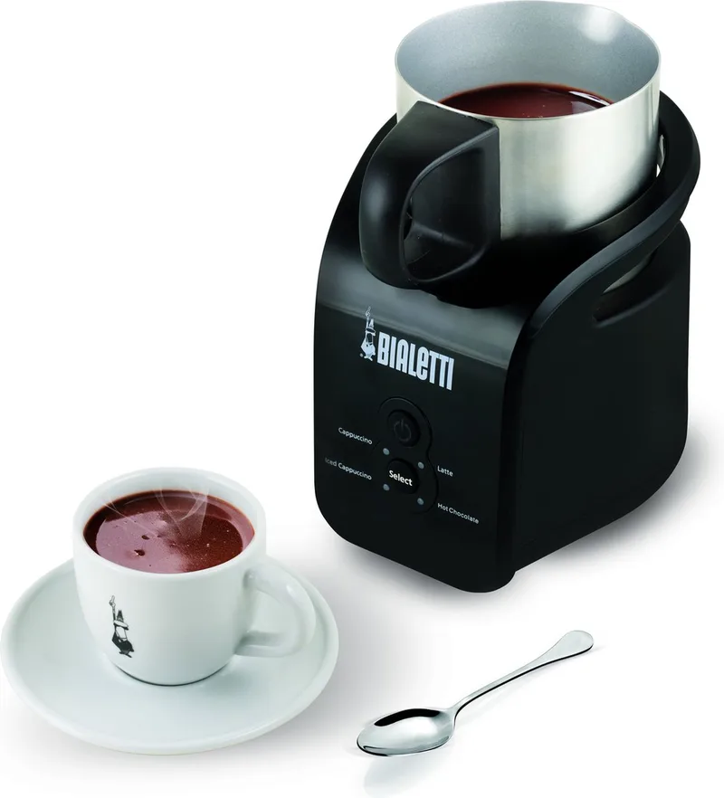 Creamy ​Induction ​Milk Frother​ 150 ml/300 ml - Black (4436) van Bialetti in Zwart – productfoto