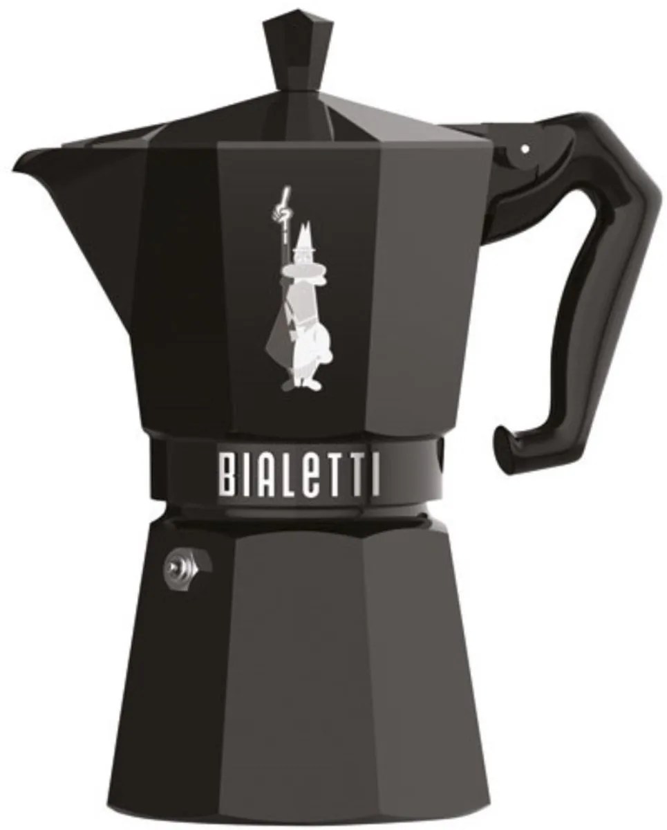 Moka Exclusive Moka Express Zwart van Bialetti in Zwart – productfoto