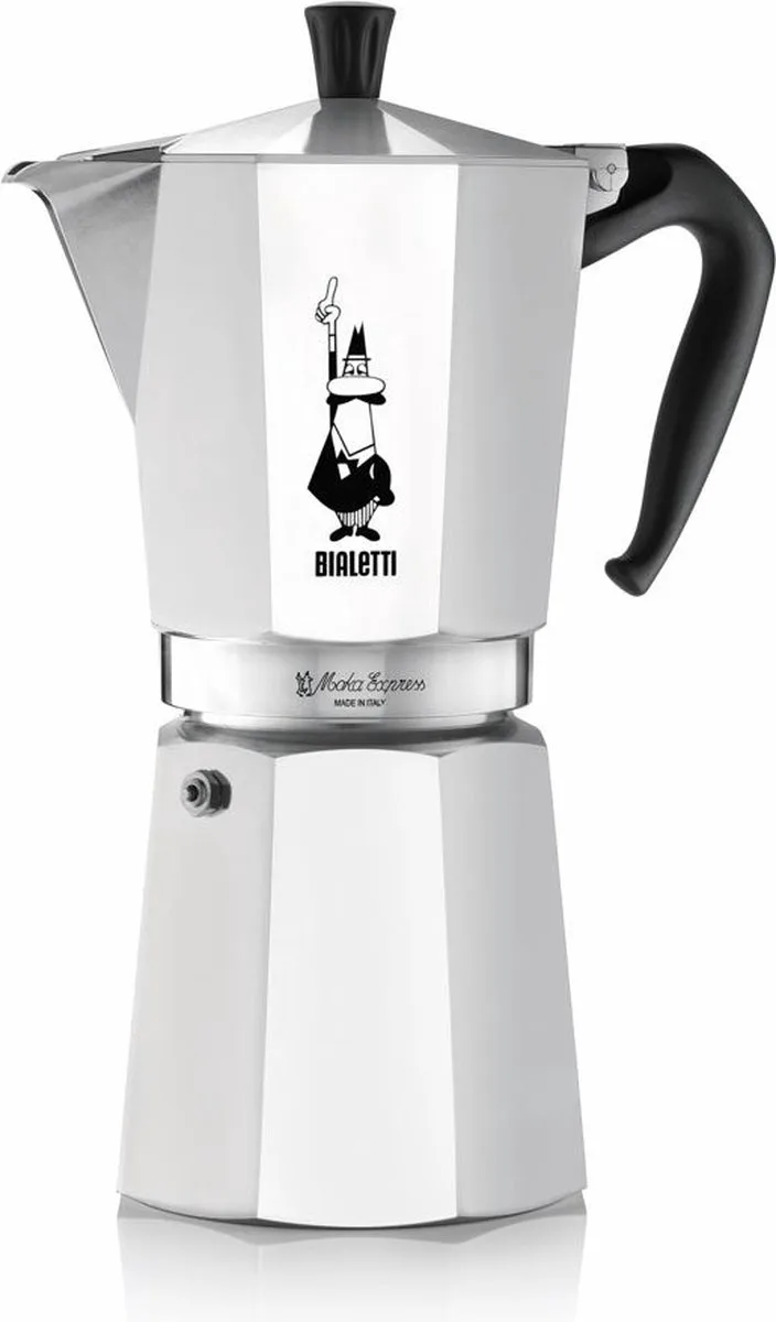 Moka Express 18 Kops – Espressopot – Aluminium – 810 ml van Bialetti in Zilver – productfoto