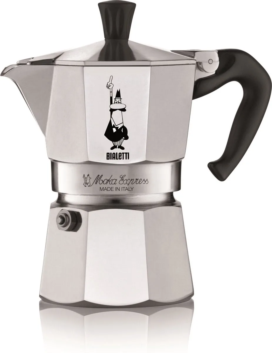 Moka Express - Percolator - 2 kops - Aluminium van Bialetti in Zilver – productfoto