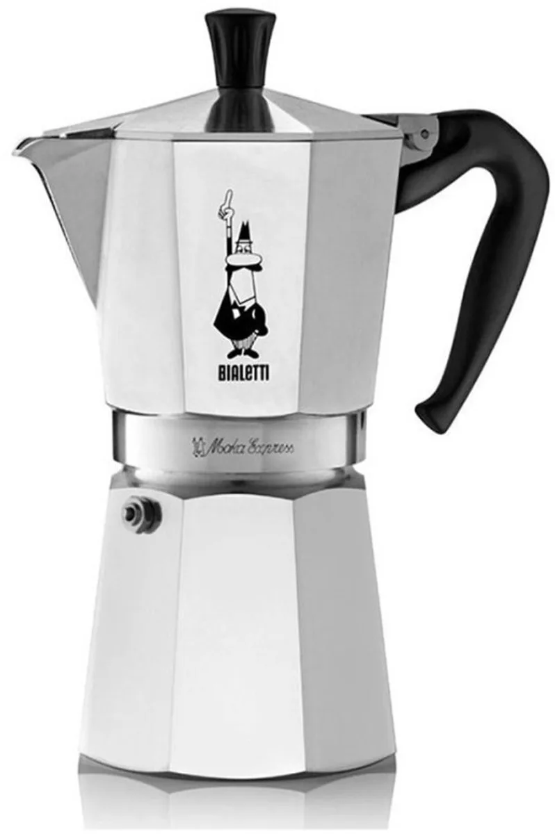 Moka Express - Percolator - 9 kops - Aluminium van Bialetti in Zilver – productfoto