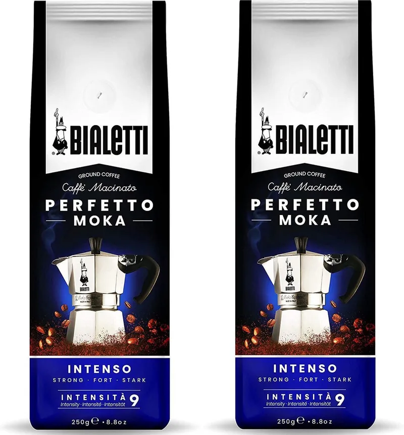 Napoli gemalen koffie - 2 x 250 gram van Bialetti – productfoto