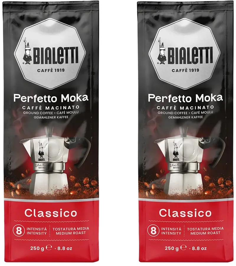 Roma gemalen koffie - 2x 250 gram van Bialetti – productfoto