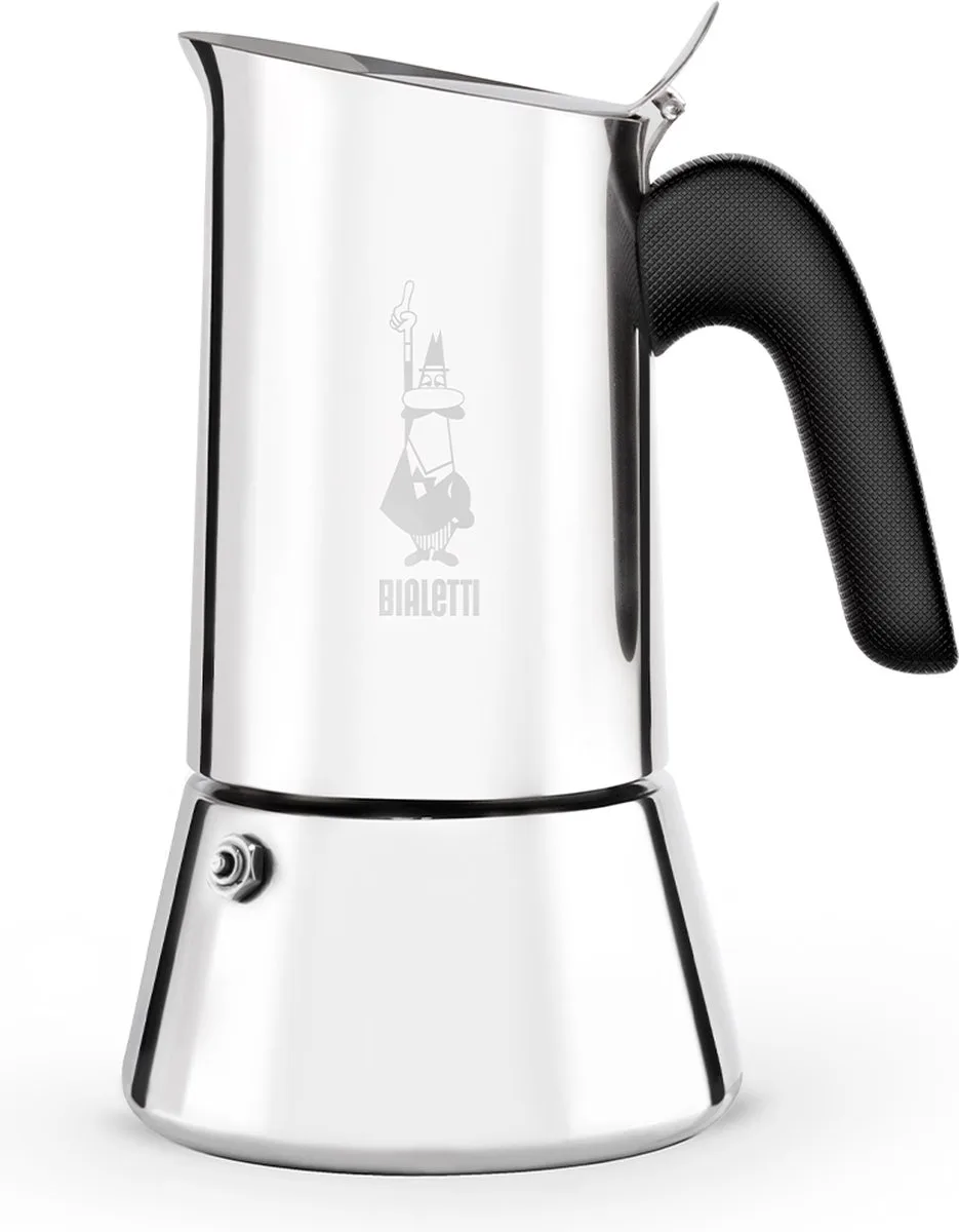 Venus Percolator – 2 kops – Roestvrijstaal – 85 ml van Bialetti in Zilver – productfoto