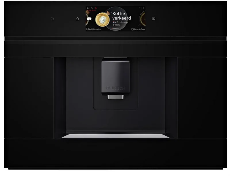 CTL7181B0 - Serie 8 - Volautomaat inbouw koffiemachine - Zwart - Home Connect - Auto Milk Clean van Bosch in Zwart – productfoto