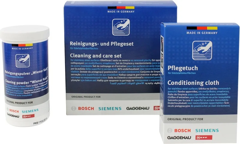 Siemens Onderhoudsset RVS Oppervlakken 00311964 van Bosch – productfoto