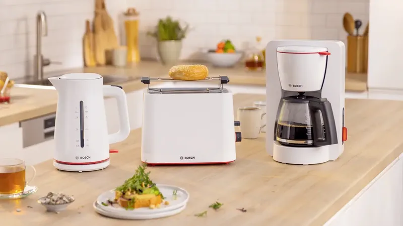 TKA3M131 MyMoment - Koffiezetapparaat - met instelbare koffiesterkte van Bosch in Wit – productfoto 2 van 2
