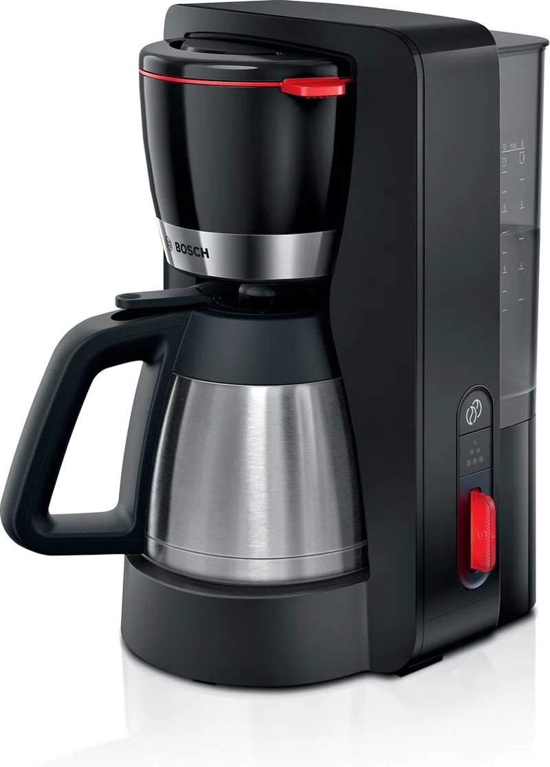 TKA6M273 MyMoment - Koffiezetapparaat - thermoskan - Zwart van Bosch in Rvs – productfoto
