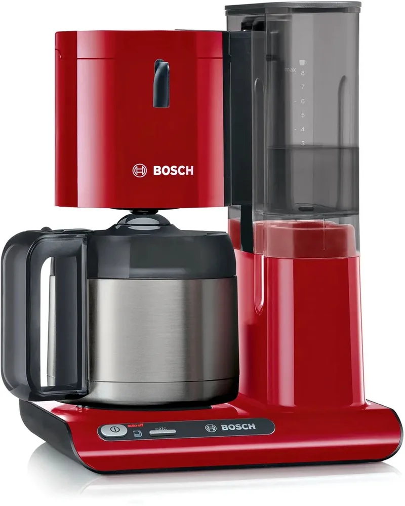 TKA8A054 koffiezetapparaat Half automatisch Filterkoffiezetapparaat 1,1 l by Bosch in Red – product photo