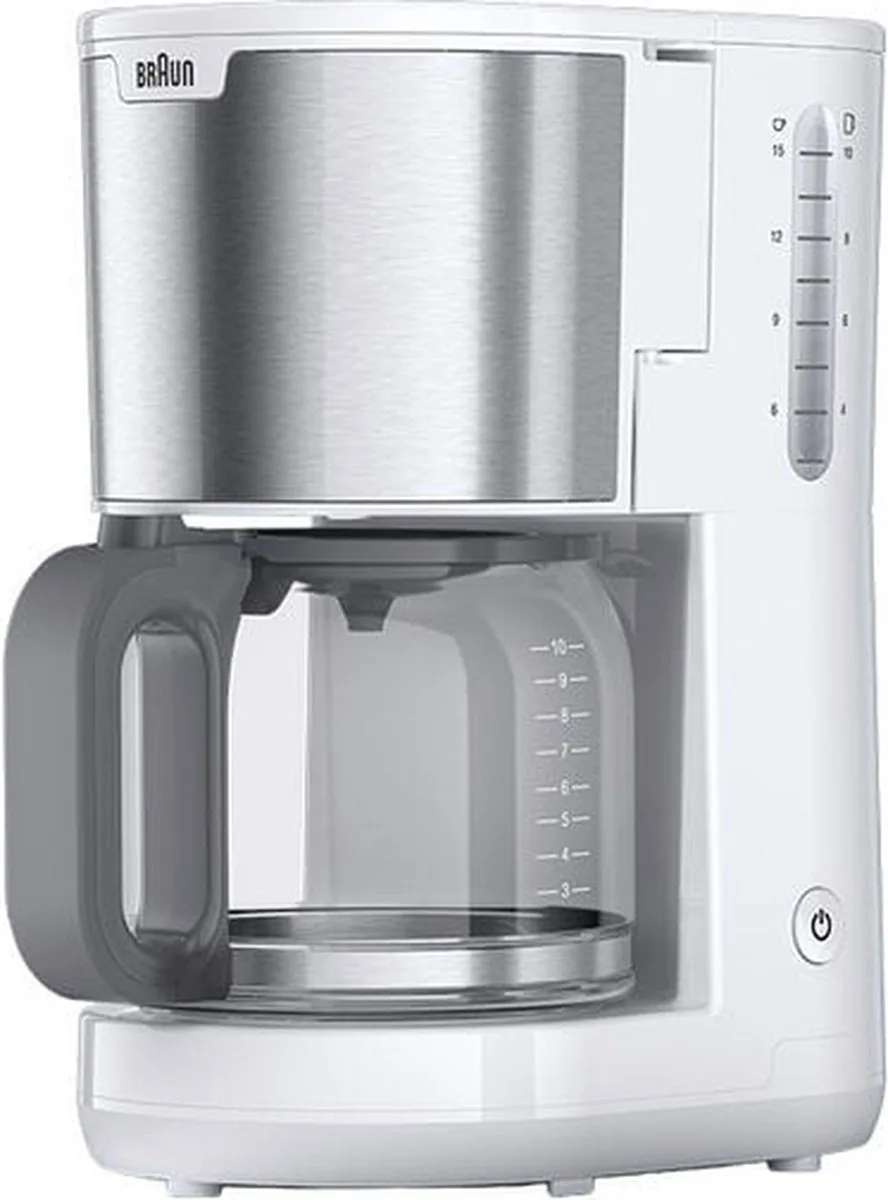 KF 1500 machine expresso entièrement automatique de Braun en Blanc – photo produit
