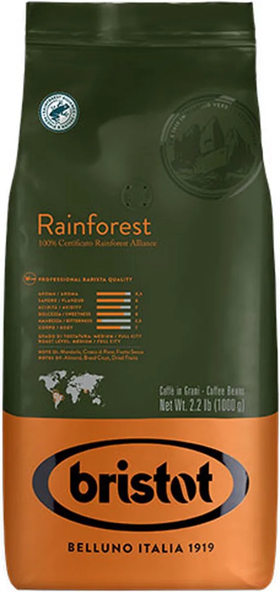 Rainforest - Koffiebonen - 1000 gram