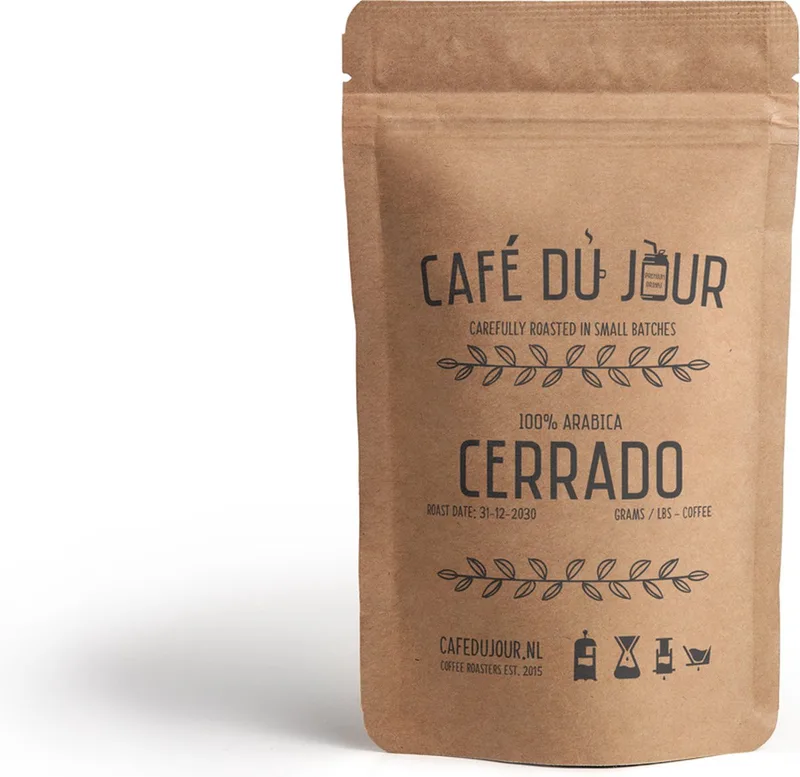 Café du Jour 100% arabica Cerrado 1 kilo vers gebrande koffiebonen van Café du Jour – productfoto