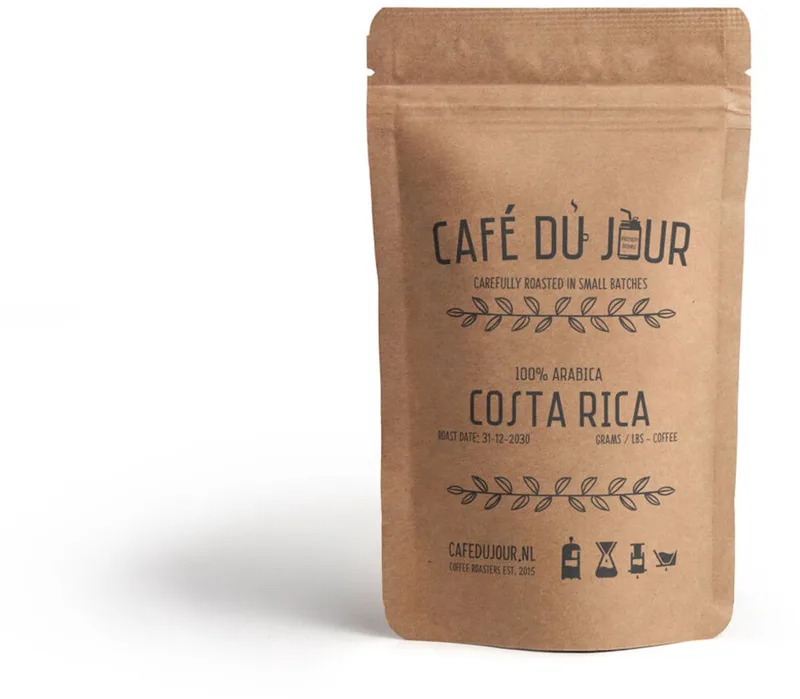 Café du Jour 100% arabica Costa Rica 1 kilo vers gebrande koffiebonen van Café du Jour – productfoto
