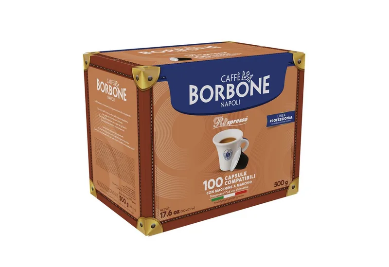 100 caps. Caffe Borbone NERA - Nespresso compatibel koffiecups - REspresso - Sterke en romige espressomelange de Caffè Borbone – photo produit 5 sur 5