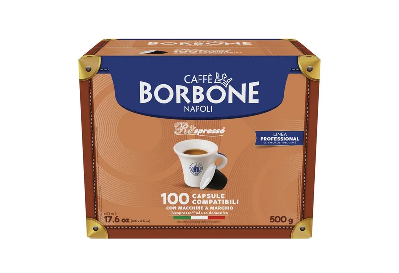 100 caps. Caffe Borbone NERA - Nespresso compatibel koffiecups - REspresso - Sterke en romige espressomelange de Caffè Borbone – photo produit 4 sur 5