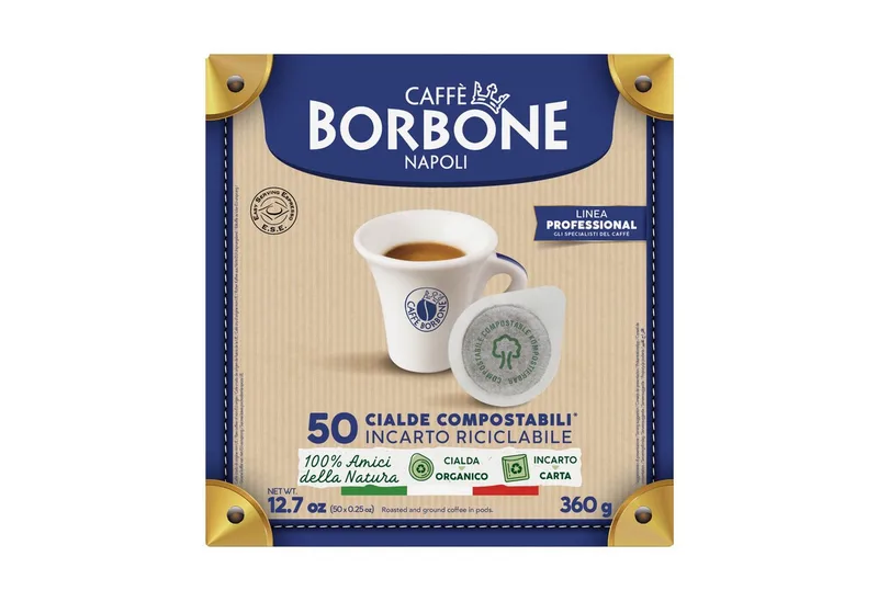 Blu espresso - ESE Koffiepads - 50 stuks - 100% biologisch afbreekbaar van Caffè Borbone – productfoto 5 van 5