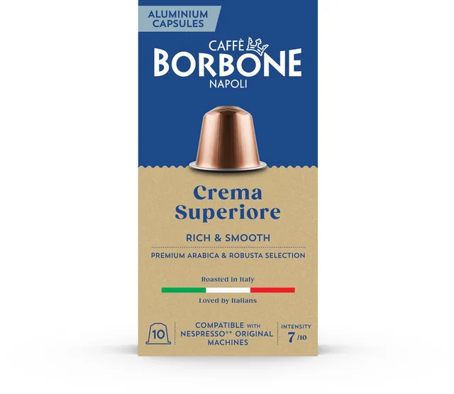 Cafe Borbone Crema Superiore - Geschikt voor Nespresso - 10 cups