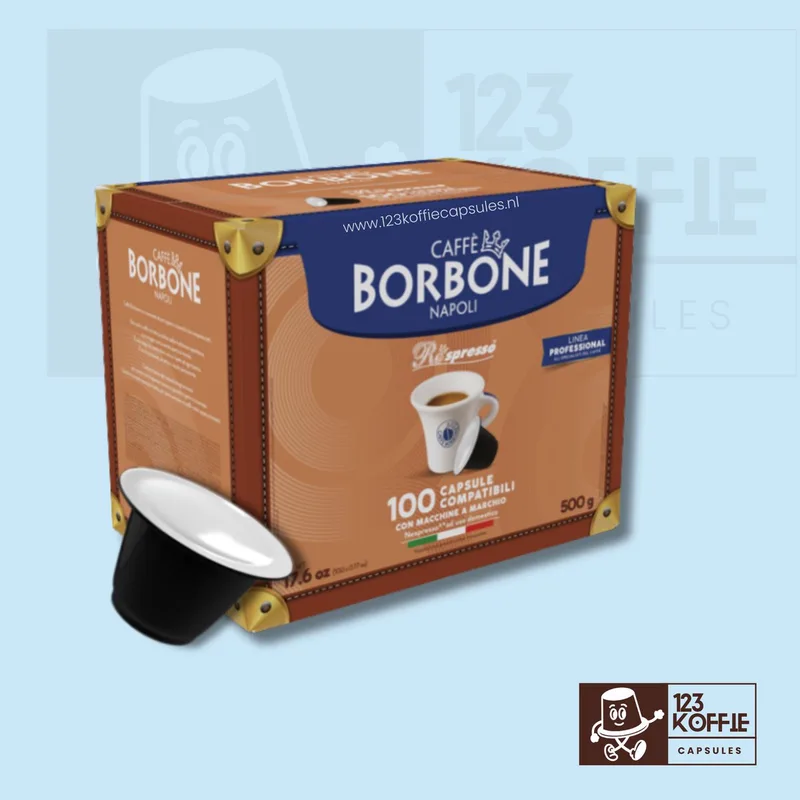 Decafe capsules Nespresso® 50 st. by Caffè Borbone – product photo
