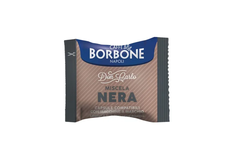 Don Carlo Nera 100 Koffiecups - Lavazza a Modo Mio compatibel van Caffè Borbone – productfoto 3 van 3