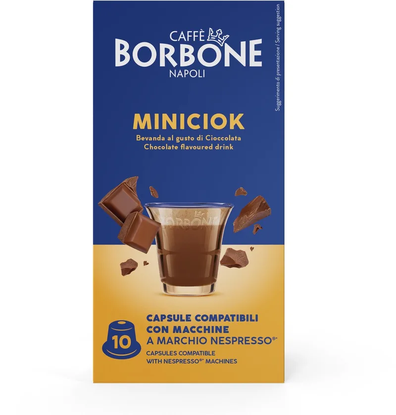 Geschikt voor Nespresso - Miniciok - 3 x 10 cups de Caffè Borbone – photo produit