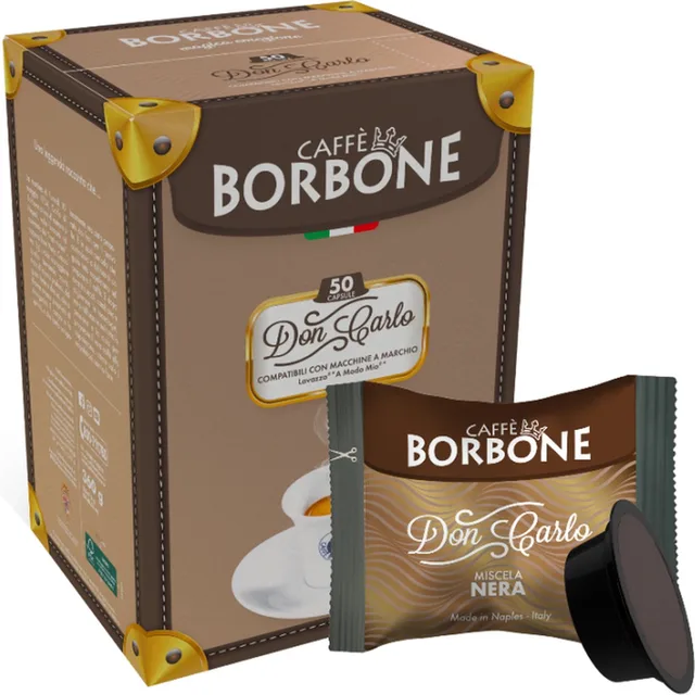 Lavazza A Modo Mio - Don Carlo BLACK - 50 capsules