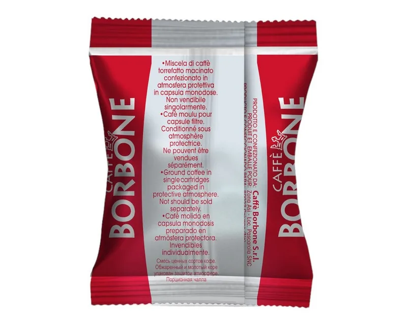 Rosso Respresso - 50 x Nespresso Compatibel Koffiecups - Italiaanse Espresso Koffie van Caffè Borbone – productfoto 2 van 4