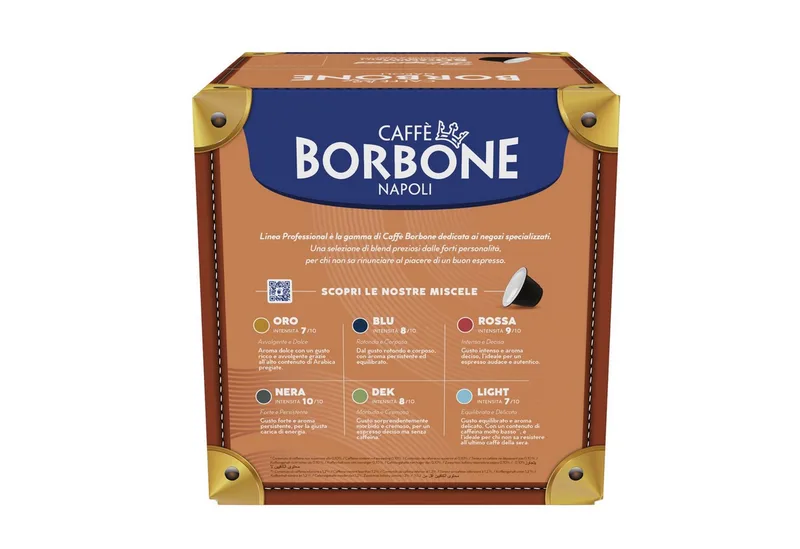 Rosso Respresso - 50 x Nespresso Compatibel Koffiecups - Italiaanse Espresso Koffie van Caffè Borbone – productfoto 4 van 4