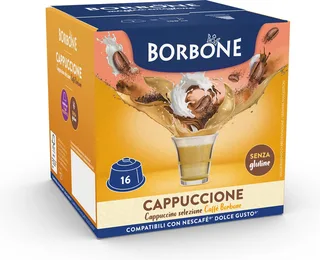 Selection - Compatiebel met Dolce Gusto - Cappucino - 16 capsules van Caffè Borbone – productfoto 1 van 2