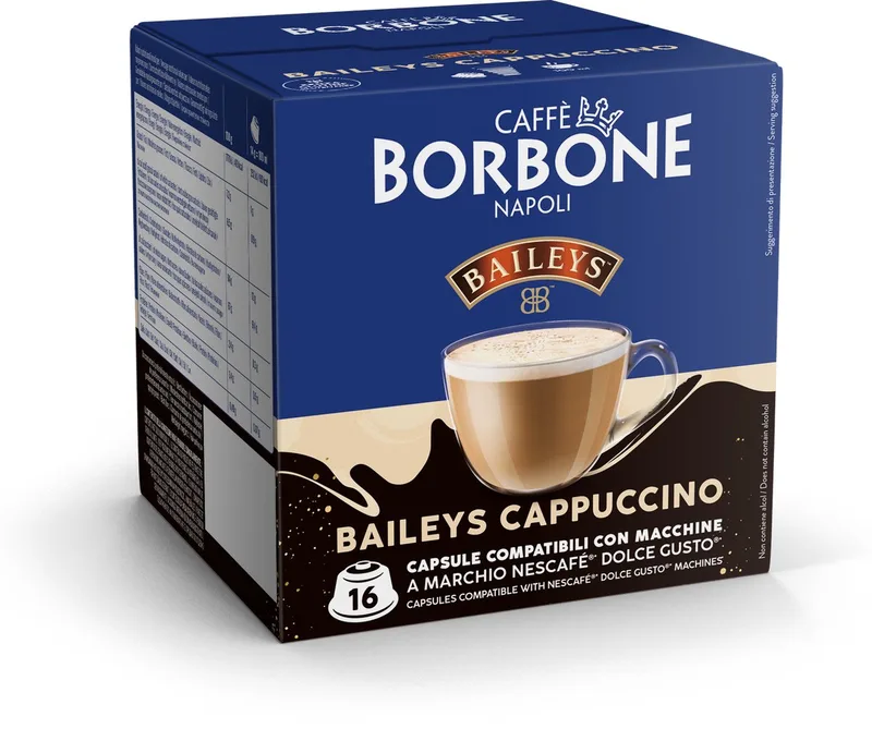 Selection - Dolce Gusto - Baileys Cappuccino - 16 capsules van Caffè Borbone – productfoto 1 van 2
