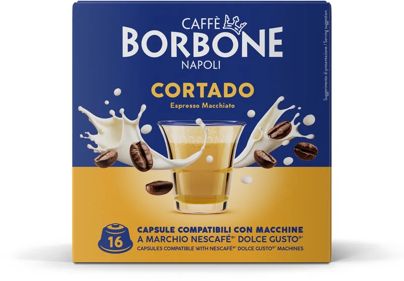 Selection - Dolce Gusto - Cortado - 16 capsules van Caffè Borbone – productfoto 1 van 2