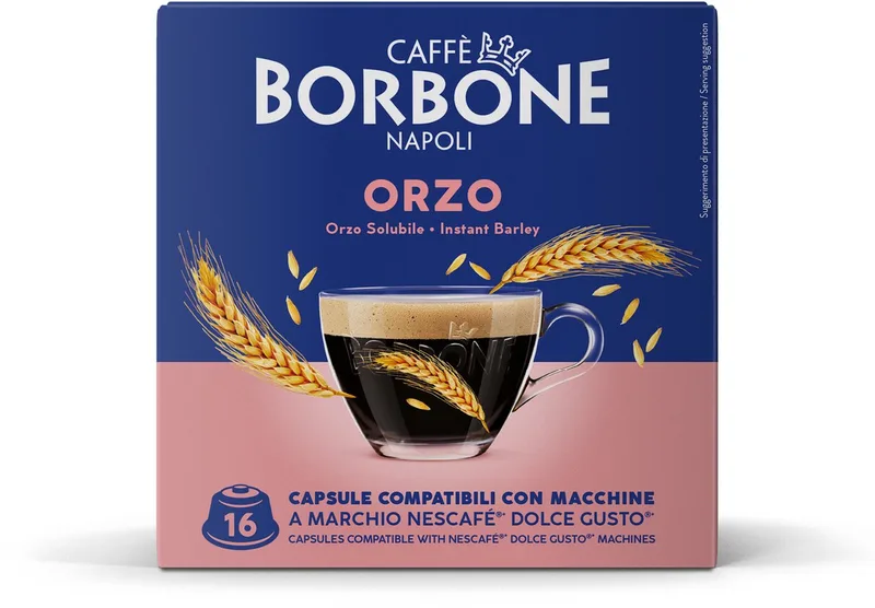 Selection - Dolce Gusto - Orzo - 16 capsules by Caffè Borbone – product photo