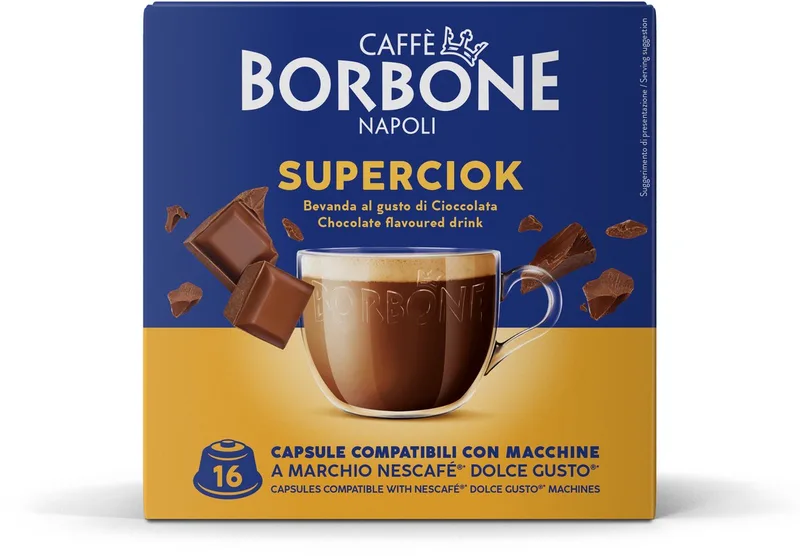 Selection - Dolce Gusto - Superciock - 16 capsules by Caffè Borbone – product photo