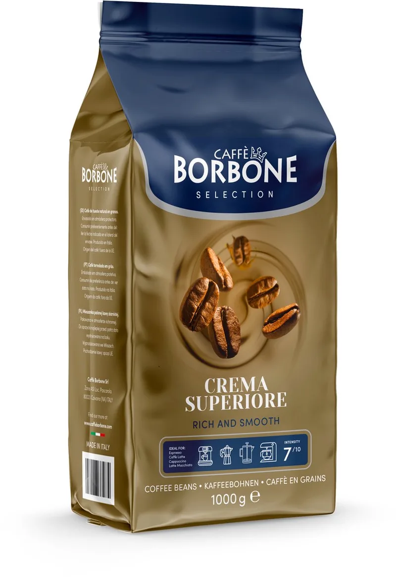 Selection - Koffiebonen - Crema Superiore - 1 KG von Caffè Borbone – Produktfoto