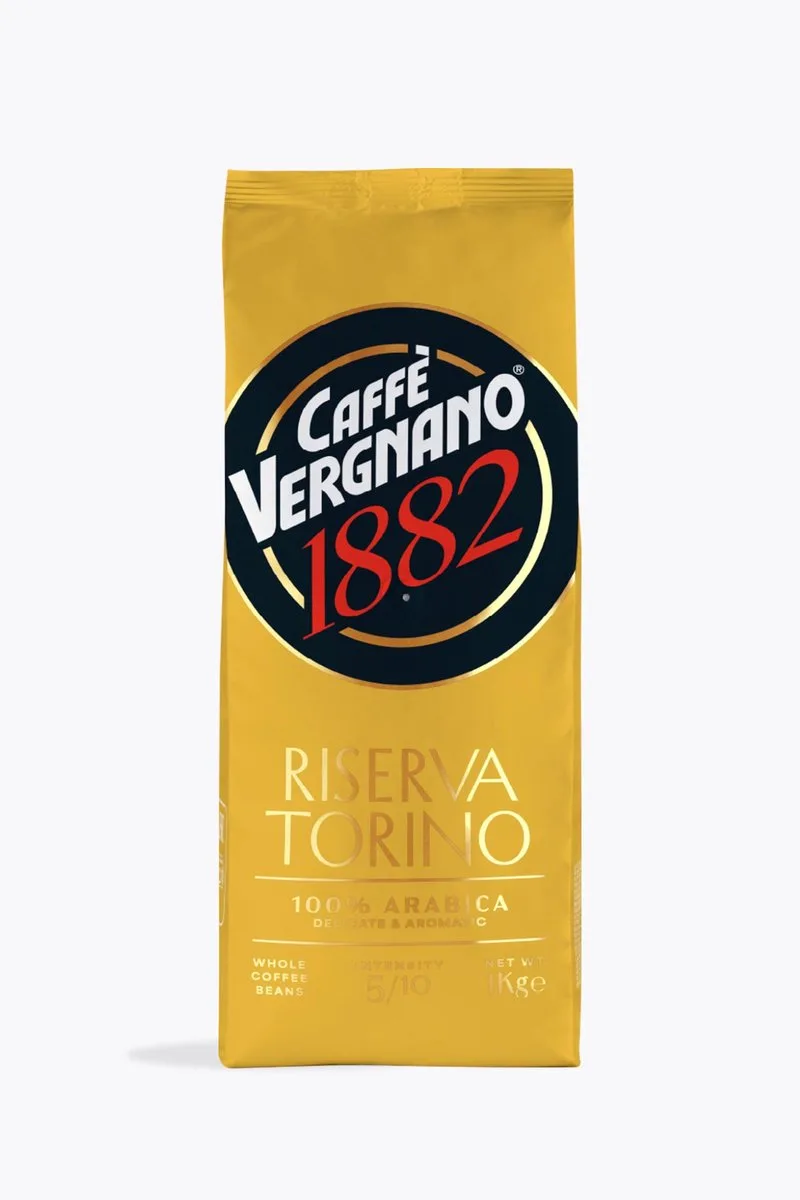Riserva Torino 100% Arabica koffiebonen 1kg van Caffè Vergnano – productfoto