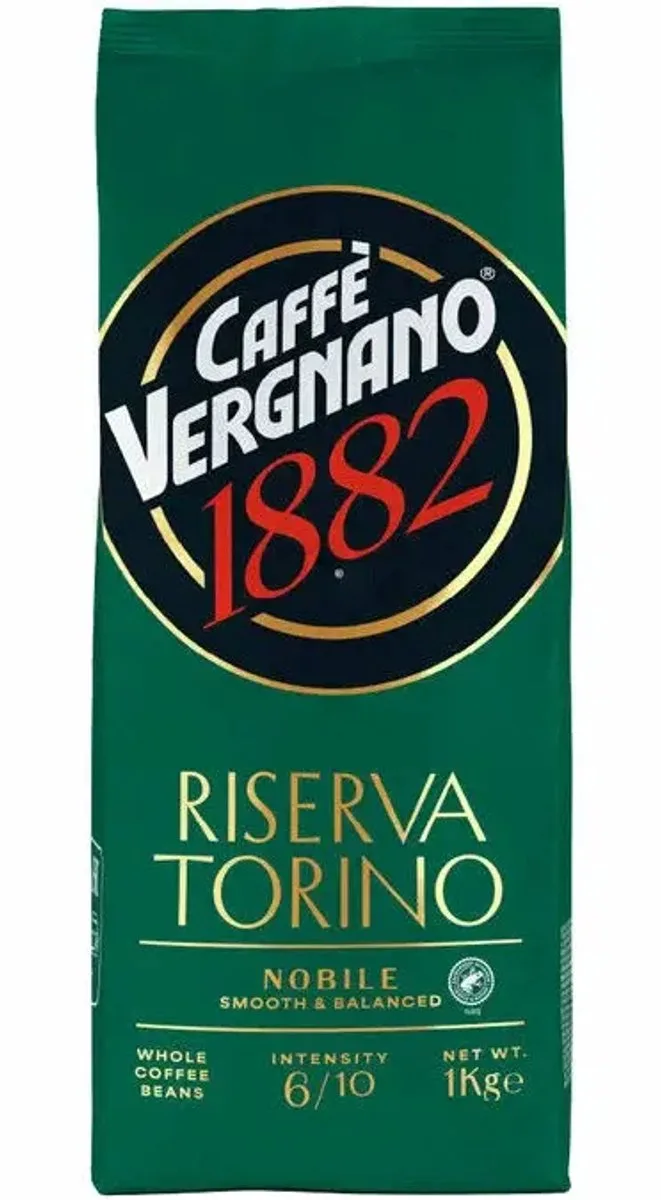 Riserva Torino Nobile Rainforest Allianced koffiebonen 1kg van Caffè Vergnano – productfoto