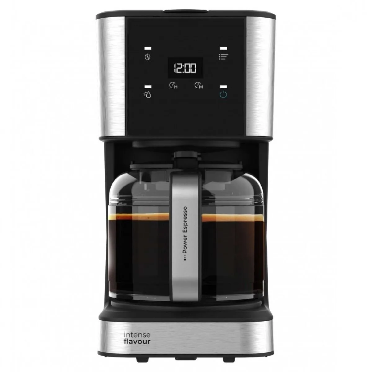 Cafetière à Filtre Coffee 66 Drop & Touch de Cecotec en Noir, Roestvrijstaal – photo produit