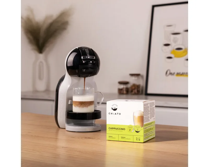 Koffiecapsules compatibel met NESCAFÉ® Dolce Gusto® CHiATO Cappuccino, 8+8 st. van CHiATO – productfoto 3 van 5