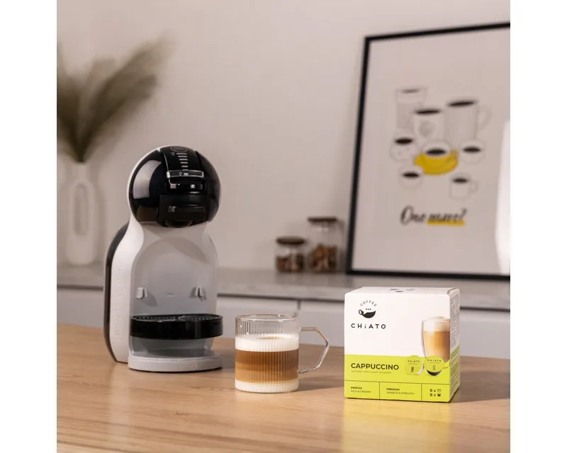 Koffiecapsules compatibel met NESCAFÉ® Dolce Gusto® CHiATO Cappuccino, 8+8 st. van CHiATO – productfoto 4 van 5