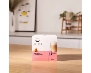 Koffiecapsules compatibel met NESCAFÉ® Dolce Gusto® CHiATO Caramel Cappuccino, 16 st. från CHiATO – produktbild 2 av 5
