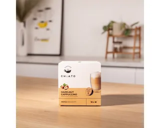 Koffiecapsules compatibel met NESCAFÉ® Dolce Gusto® CHiATO Hazelnut Cappuccino, 16 st. van CHiATO – productfoto 2 van 5
