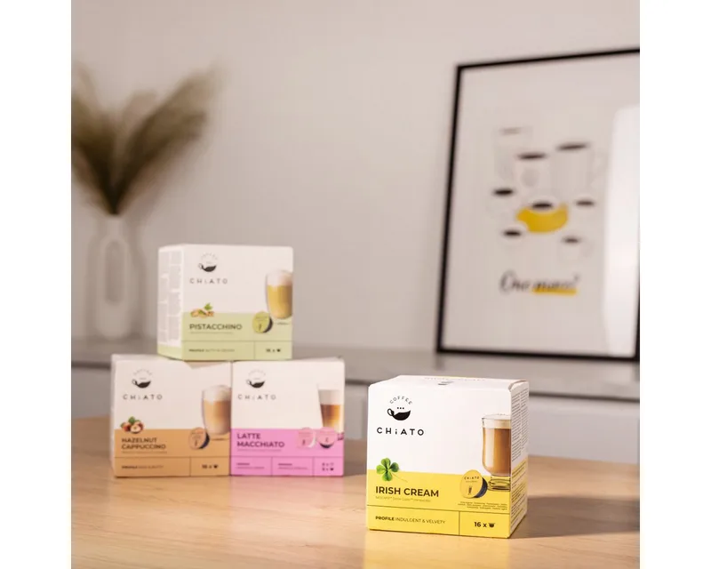 Koffiecapsules compatibel met NESCAFÉ® Dolce Gusto® CHiATO Irish Cream, 16 st. van CHiATO – productfoto 5 van 5