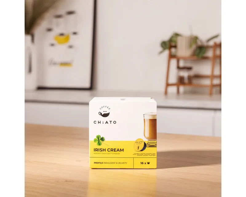 Koffiecapsules compatibel met NESCAFÉ® Dolce Gusto® CHiATO Irish Cream, 16 st. van CHiATO – productfoto 2 van 5