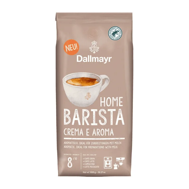 Home Barista Caffè Crema e Aroma - koffiebonen - 1 kilo by Dallmayr – product photo
