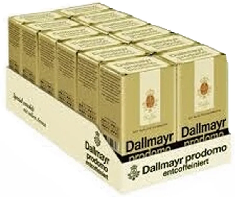 Prodomo Cafeïnevrij Gemalen koffie - 12x 500g by Dallmayr – product photo