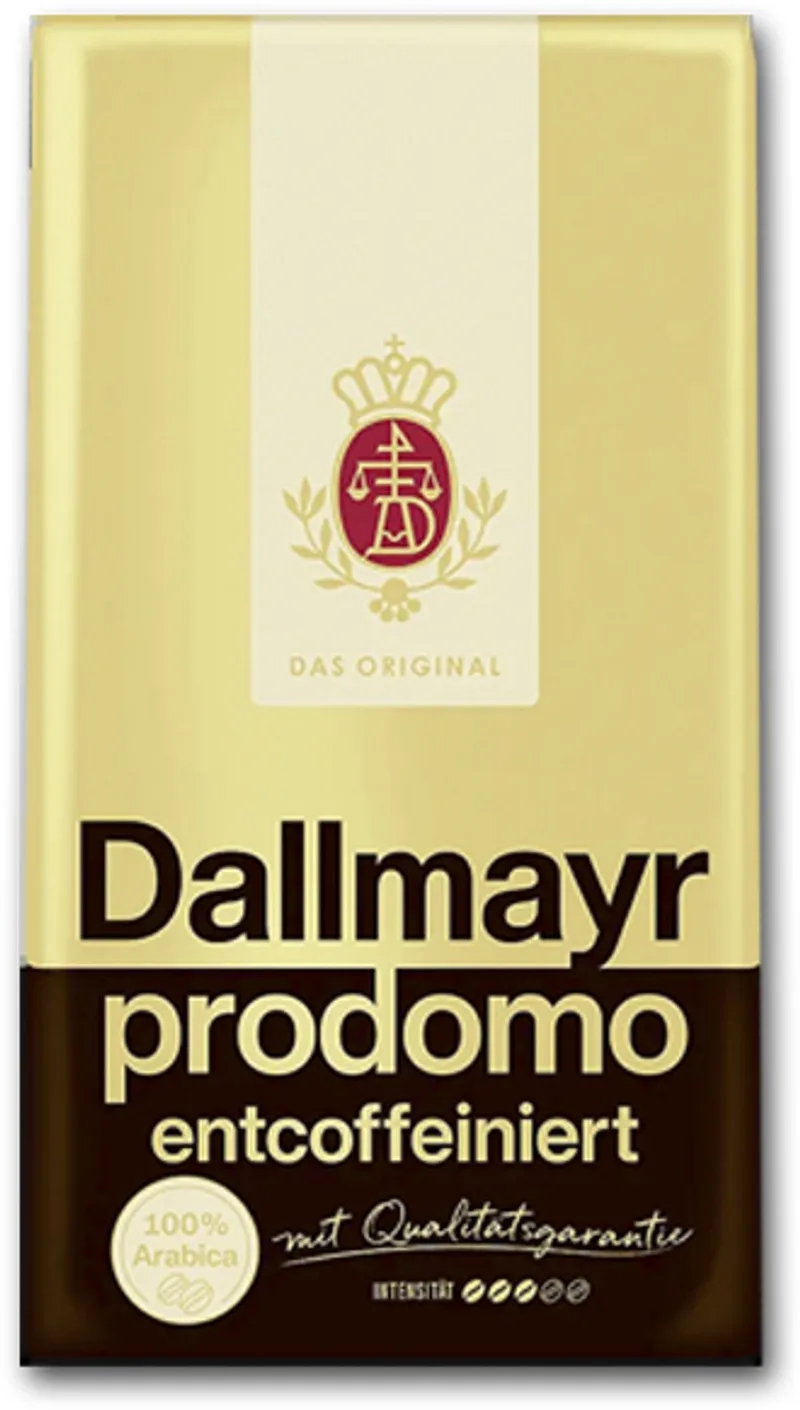 Prodomo - cafeïnevrij koffiebonen - 12 x 500 g van Dallmayr – productfoto