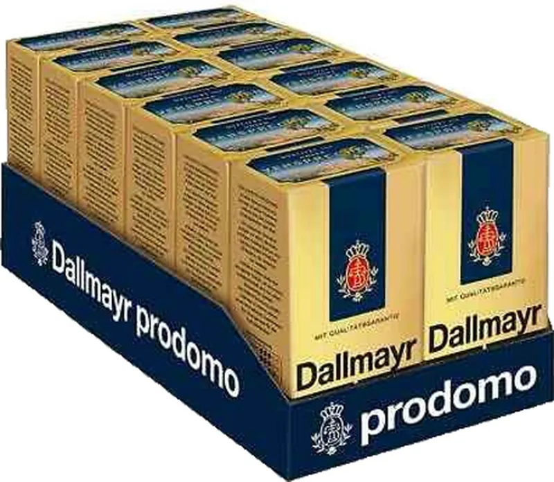 Prodomo Gemalen koffie - 12x 500g by Dallmayr – product photo
